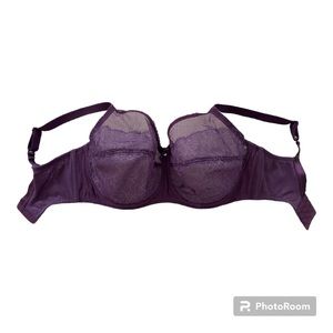 Wacoal Plum Underwire Bra Size 34DDD